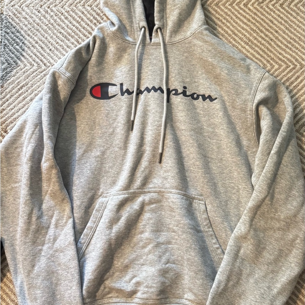 Champion Men's Gray Hoodie